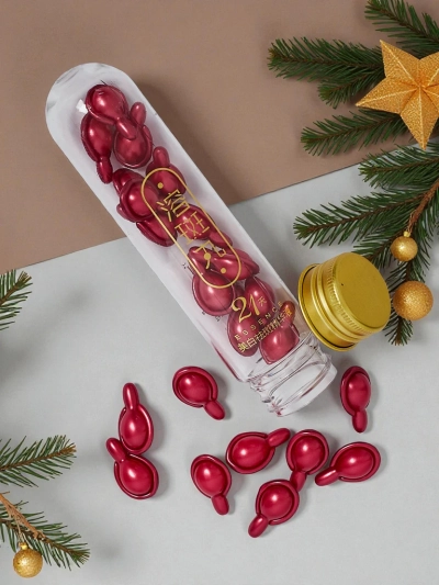 OSUFI Capsules hydratantes anti-rides pour le visage à la vitamine E