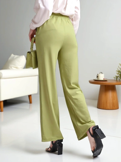 Pantalons larges pour femme Royalfashion avec une ceinture