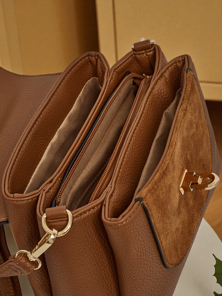 Petit sac à main pour femmes en cuir écologique Aurella