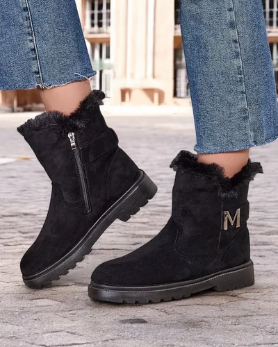 Royalfashion Bottes de Neige pour Femmes Fiofi