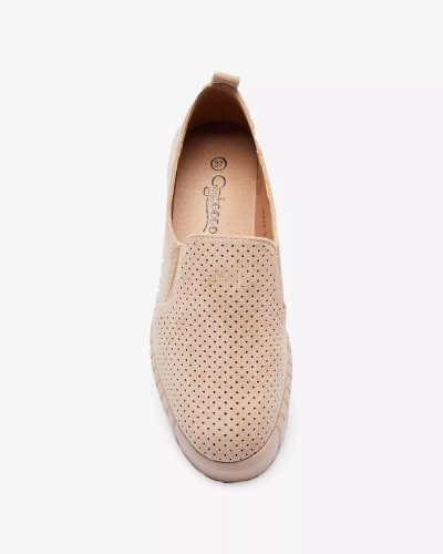 Baskets à enfiler ajourées en poudre pour femme Cegeti - Footwear