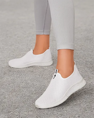 Chaussures de sport à enfiler blanches pour femmes Palomena - Footwear