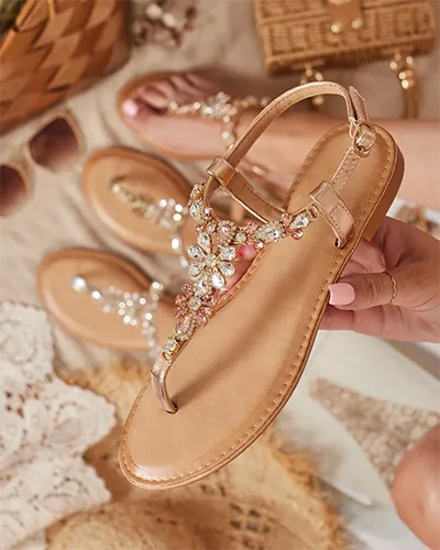 Royalfashion Sandales à tongs Ariona pour femme