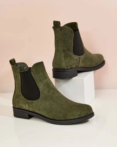 Royalfashion Bottes Ataras eco-suede pour femme a'la sztyblettes