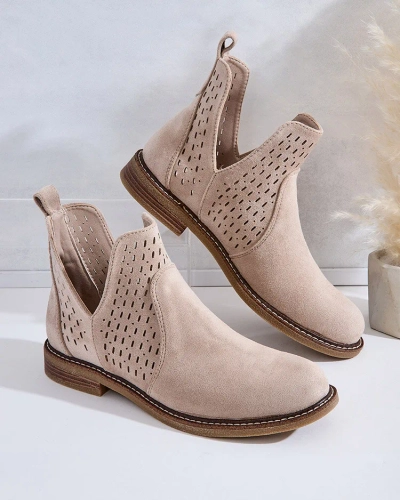 Royalfashion Bottes eko en daim Ovilla pour femme