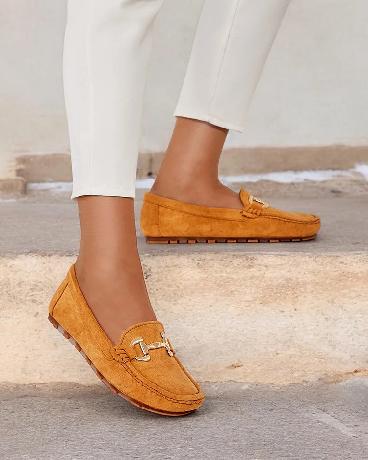 Royalfashion Élégants mocassins pour femme Intérieur