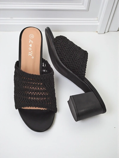 Royalfashion Sandales à talons pour femmes Sole Bloom