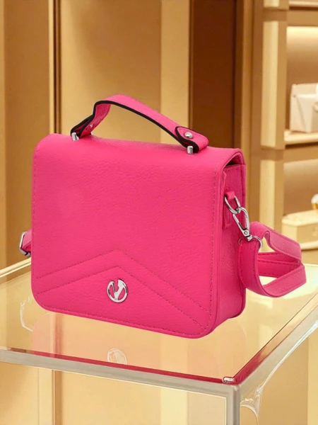 Royalfashion Petit sac à main pour femme en cuir écologique Vintage Moderno