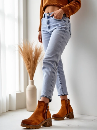 Royalfashion Bottines pour femmes Fiefo