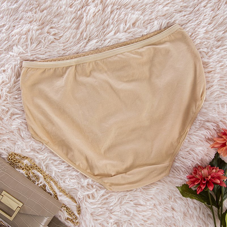 Culotte femme grande taille beige - Sous-vêtements