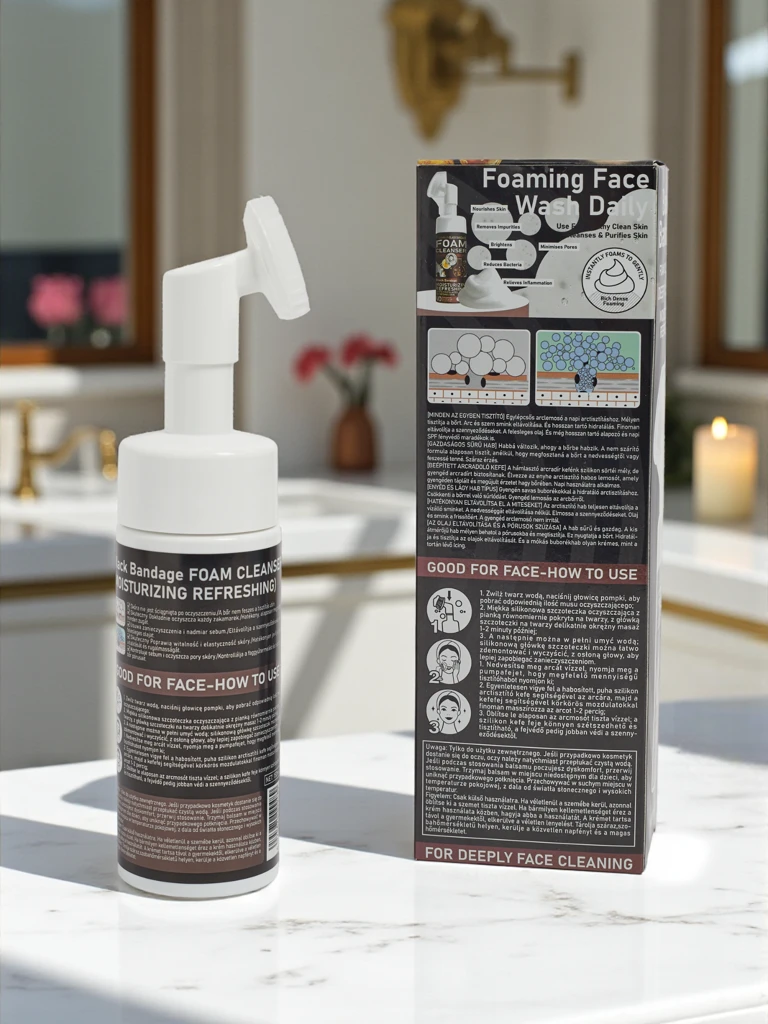 Aurelia Black Bandage Mousse Nettoyante Visage 150 ml - Hydratante