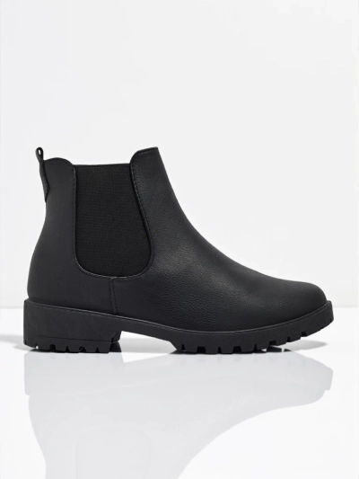 Bottines Chelsea pour femmes en cuir écologique Belmo