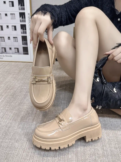 Royalfashion Mocassins à patin pour femmes Adelio
