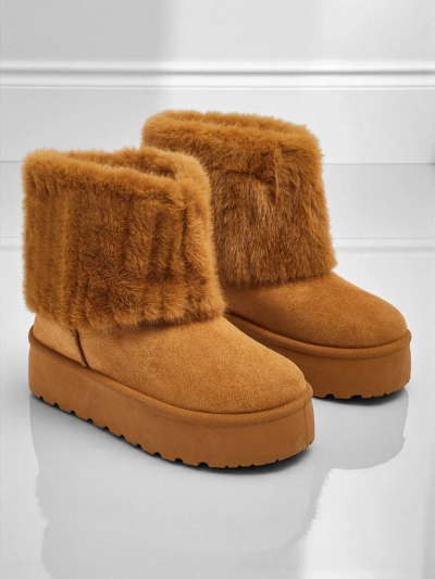 Bottes de neige pour femmes avec fourrure Irelle