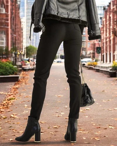 Royalfashion Pantalon teggings femme en coton