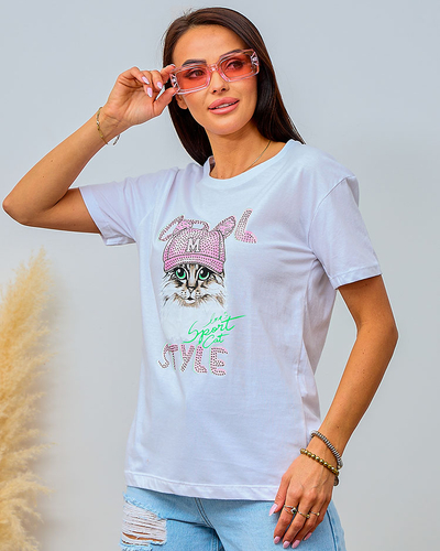 Royalfashion T-shirt imprimé pour femme