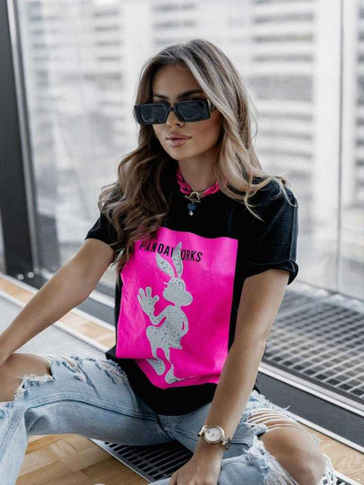 Royalfashion T-shirt imprimé pour femme