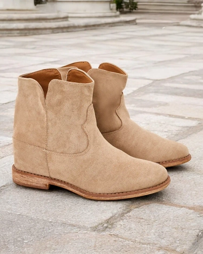 Bottes Royalfashion style cowboy sur un coin couvert Blueston