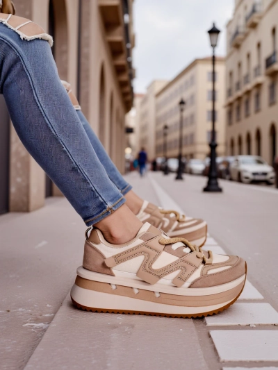 Baskets de sport à plateforme Royalfashion pour femmes Eviger