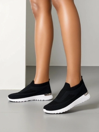 Chaussures de sport en tissu slip-on pour femmes Royalfashion Terrifa