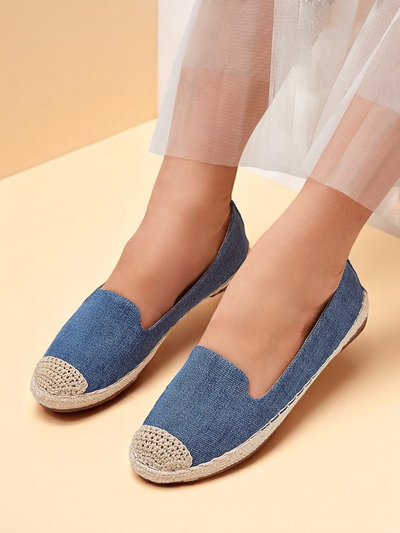 Espadrilles en daim écologique pour femmes Royalfashion Bombei
