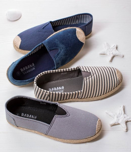 Espadrilles en tissu gris Timsaio - Chaussures 1