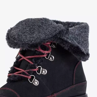 OUTLET Vêtement de travail Miratorg femme noir à lacets - Chaussures