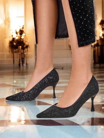 Escarpins pour femmes Royalfashion avec des zircons Letello