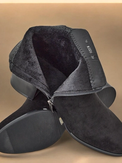 Bottines Amicus Nero Elegante pour l'Automne et l'Hiver
