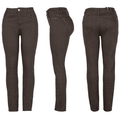 Pantalon marron taille haute - Pantalon 1