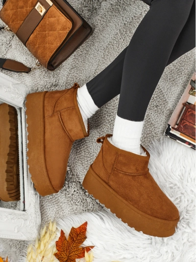 Bottes courtes de style bottes de neige pour femmes Vespera