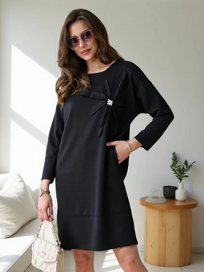 Robe en tissu Royalfashion pour femmes