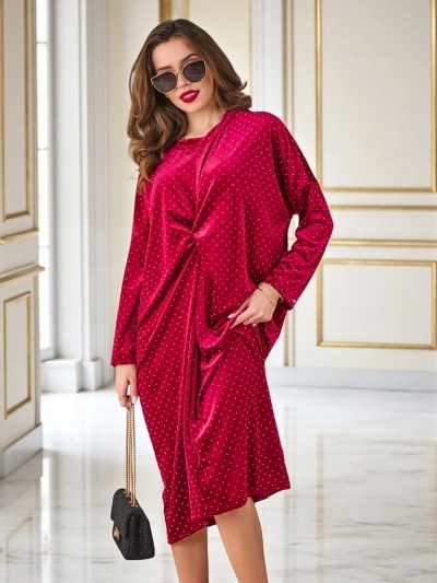 Robe Royalfashion pour femmes avec fronces