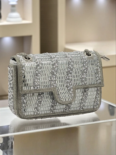 Pochette pour femme avec zircons Zyora