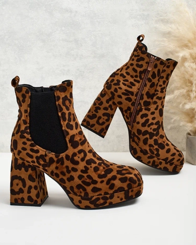 Royalfashion Bottes à talon aiguille Tonia pour femme