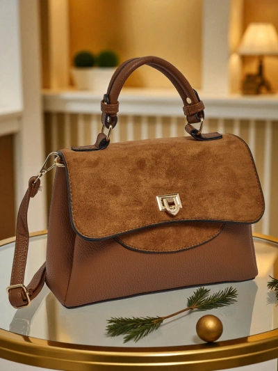 Petit sac à main pour femmes en cuir écologique Aurella