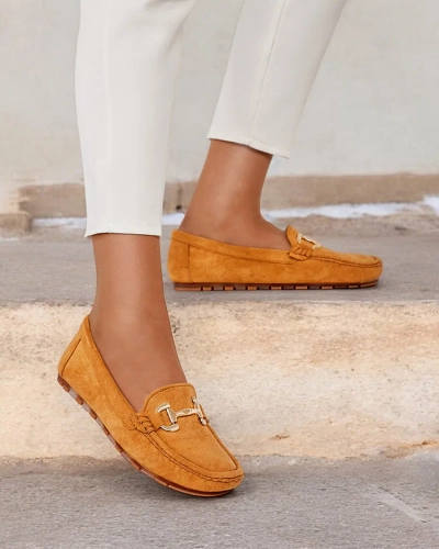 Royalfashion Élégants mocassins pour femme Intérieur