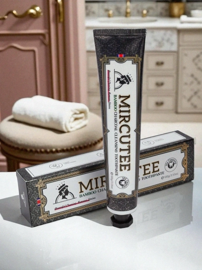 Mircutee Dentifrice blanchissant au charbon de bambou