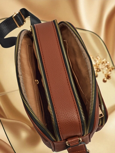 Petit sac à main pour femme en cuir écologique Lunar Elegance