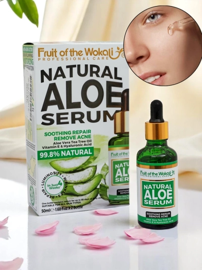 Fruit of the Wokali - Sérum Facial Apaisant et Régénérant avec Aloe