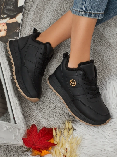 Royalfashion Baskets chauffantes pour femme avec fourrure Casot