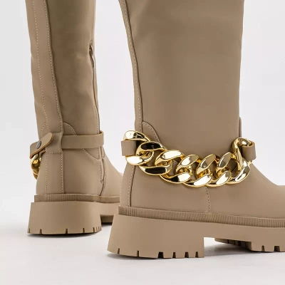 OUTLET Bottines filusio femme beiges - Chaussures