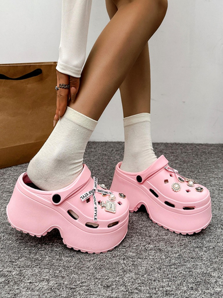 Tongs en caoutchouc Royalfashion pour femmes avec décorations Dellos