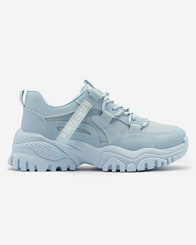 Chaussures de sport bleues pour femmes Evilpo- Footwear