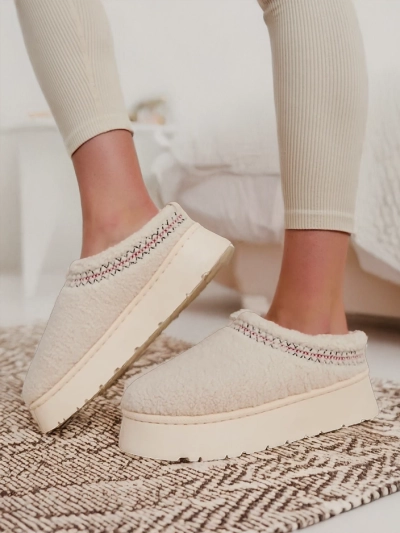 Royalfashion Bottes de neige courtes pour femmes Esel