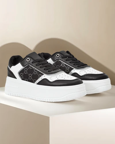 Royalfashion Baskets de sport sur plateforme pour femmes Zezis