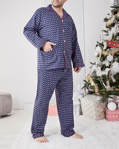 Pyjama homme Royalfashion avec imprimé