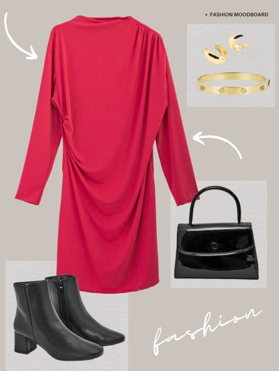 Robe en tissu pour femmes de Royalfashion