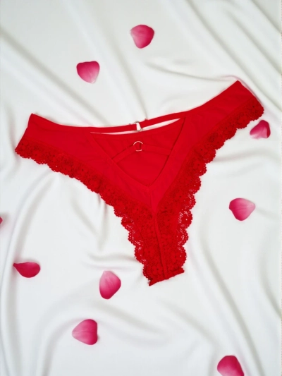 Culotte string en dentelle pour femmes