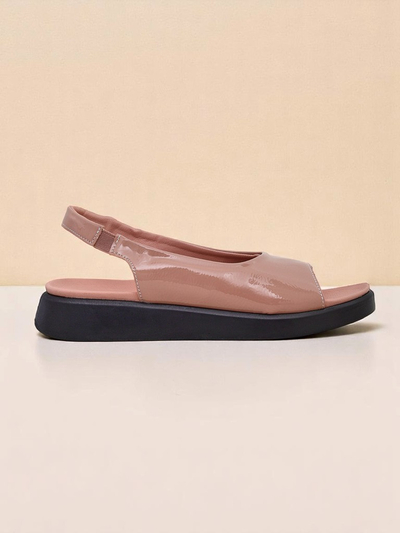Royalfashion Sandales pour femmes à semelle épaisse Luna Shines